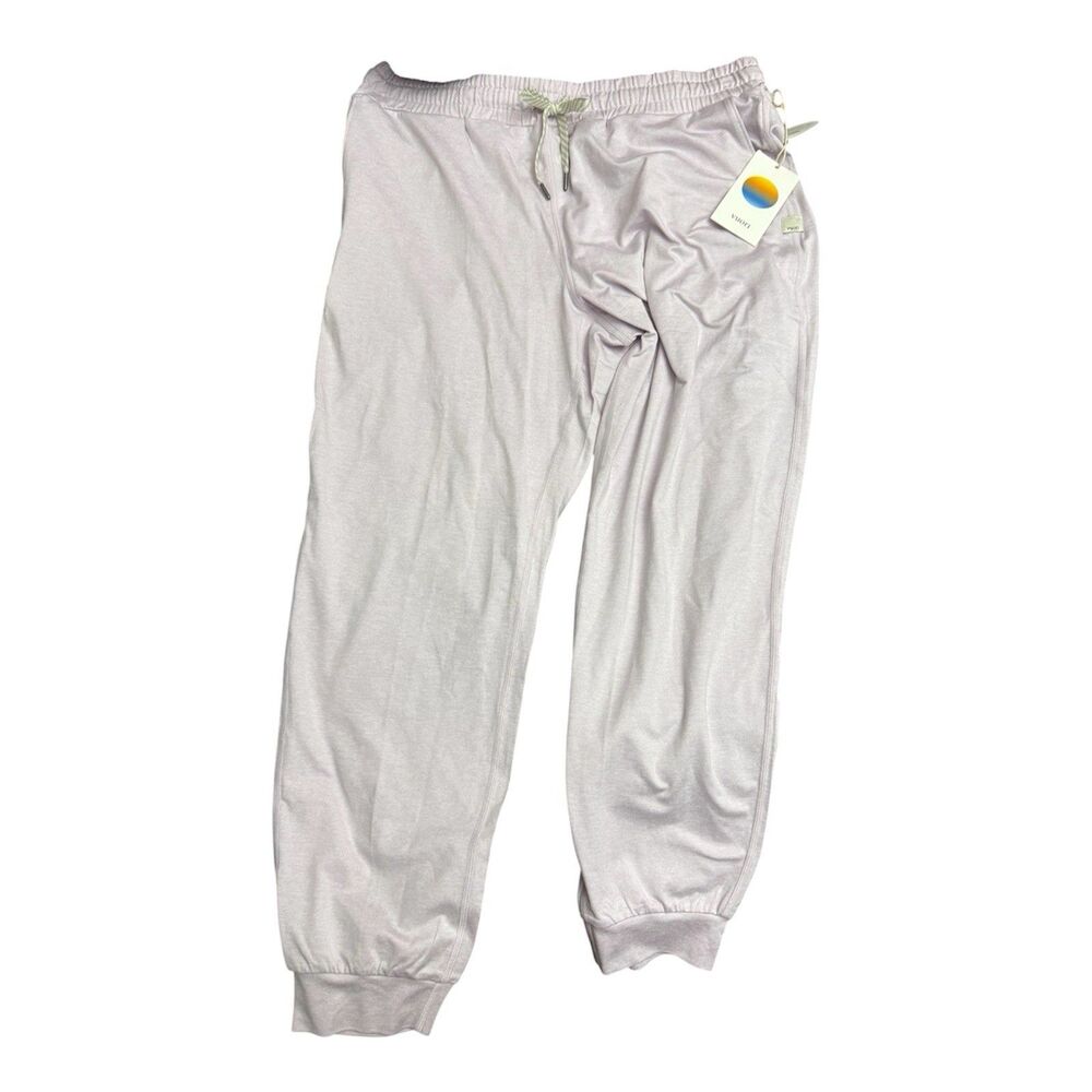 Vuori Women’s Performance Jogger in Lilac Breeze Heather Large New